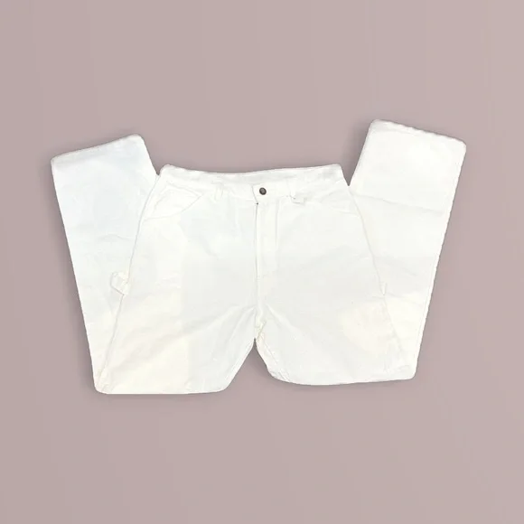 Dickies White Carpenter Pants - Picture 2 of 3
